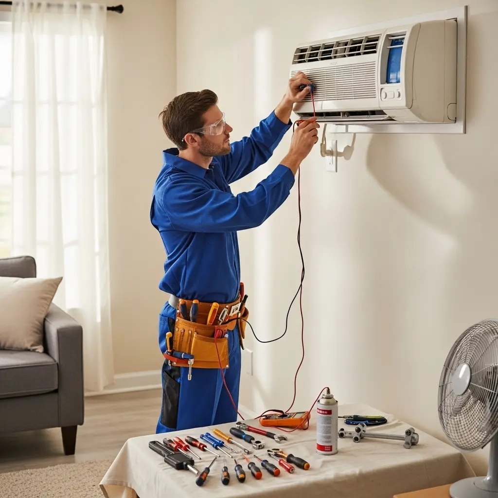 Söğütlü Eminçelik Eminçelik klima gaz dolumu ve bakım – Enerji verimliliği artırıldı. - Teknik servis örneği